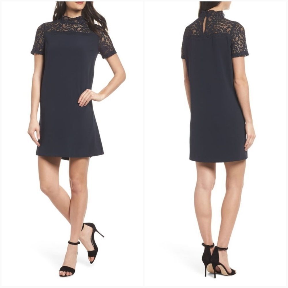 Felicity & Coco Portofino Lace Detail Dress